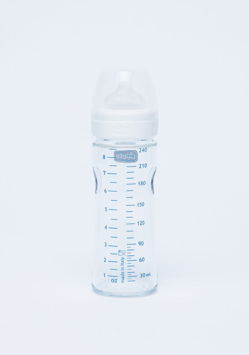 Chicco Printed Feeding Bottle - 240 ml-Bottles and Teats-image-2