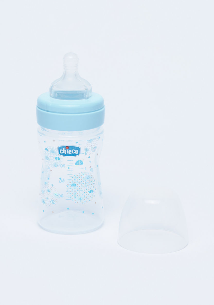 Chicco Printed Feeding Bottle  - 150 ml-Bottles and Teats-image-0