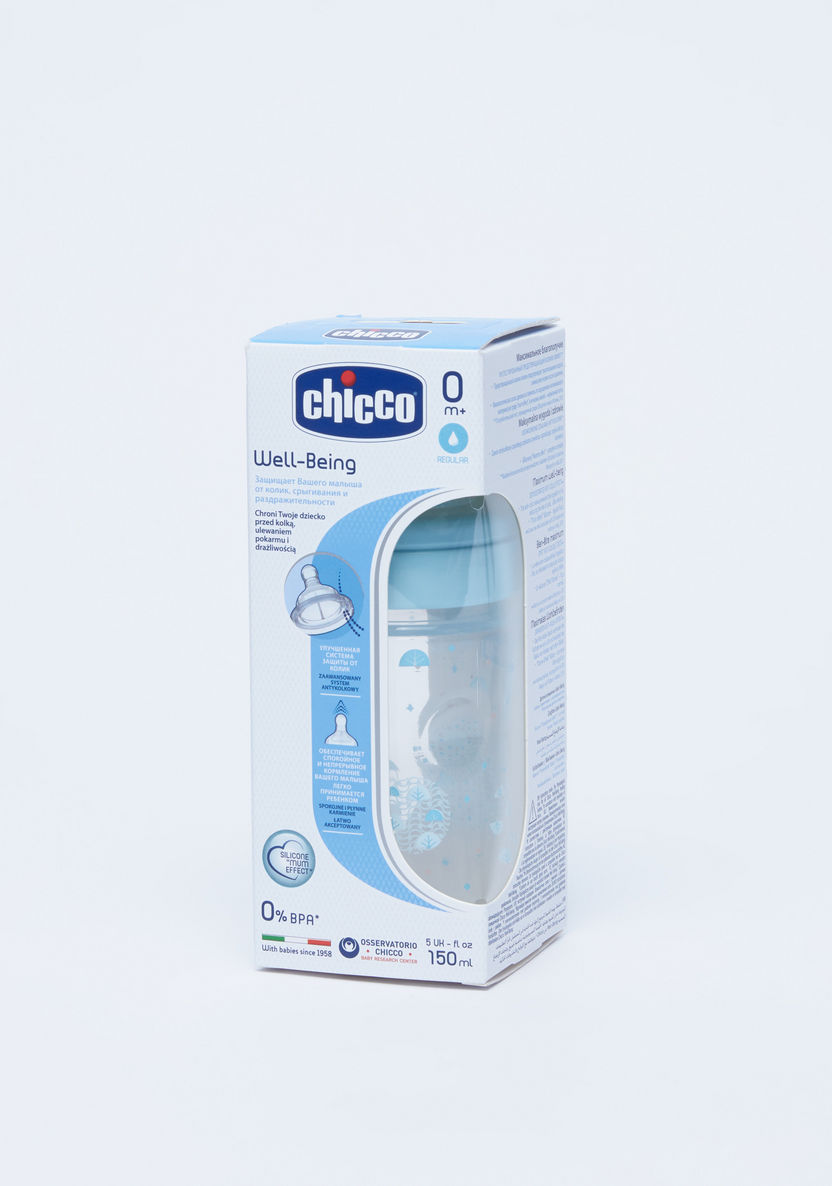 Chicco Printed Feeding Bottle  - 150 ml-Bottles and Teats-image-3