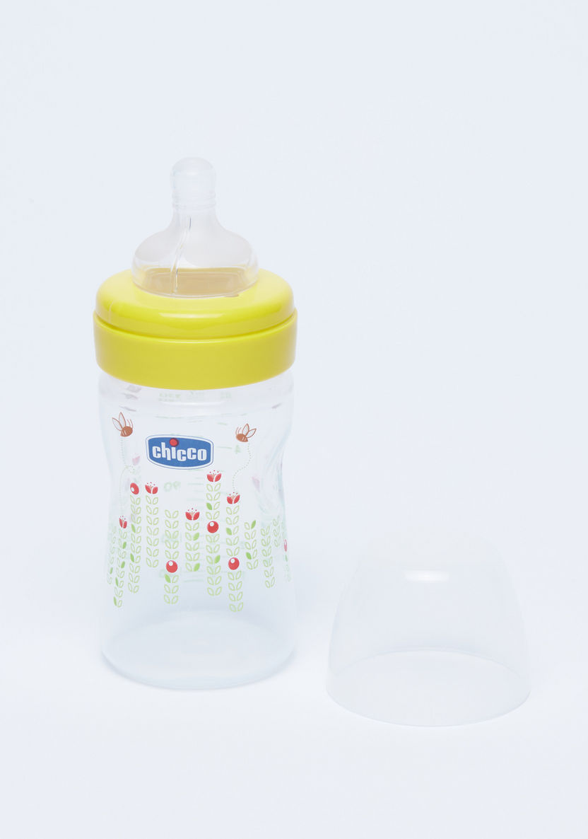 Chicco Printed Feeding Bottle  - 150 ml-Bottles and Teats-image-0