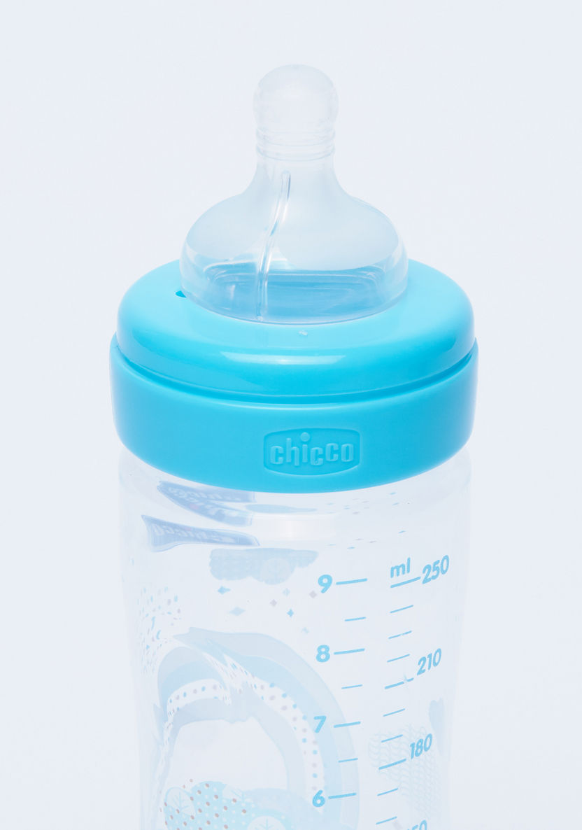 Chicco Printed Feeding Bottle  - 250 ml-Bottles and Teats-image-1