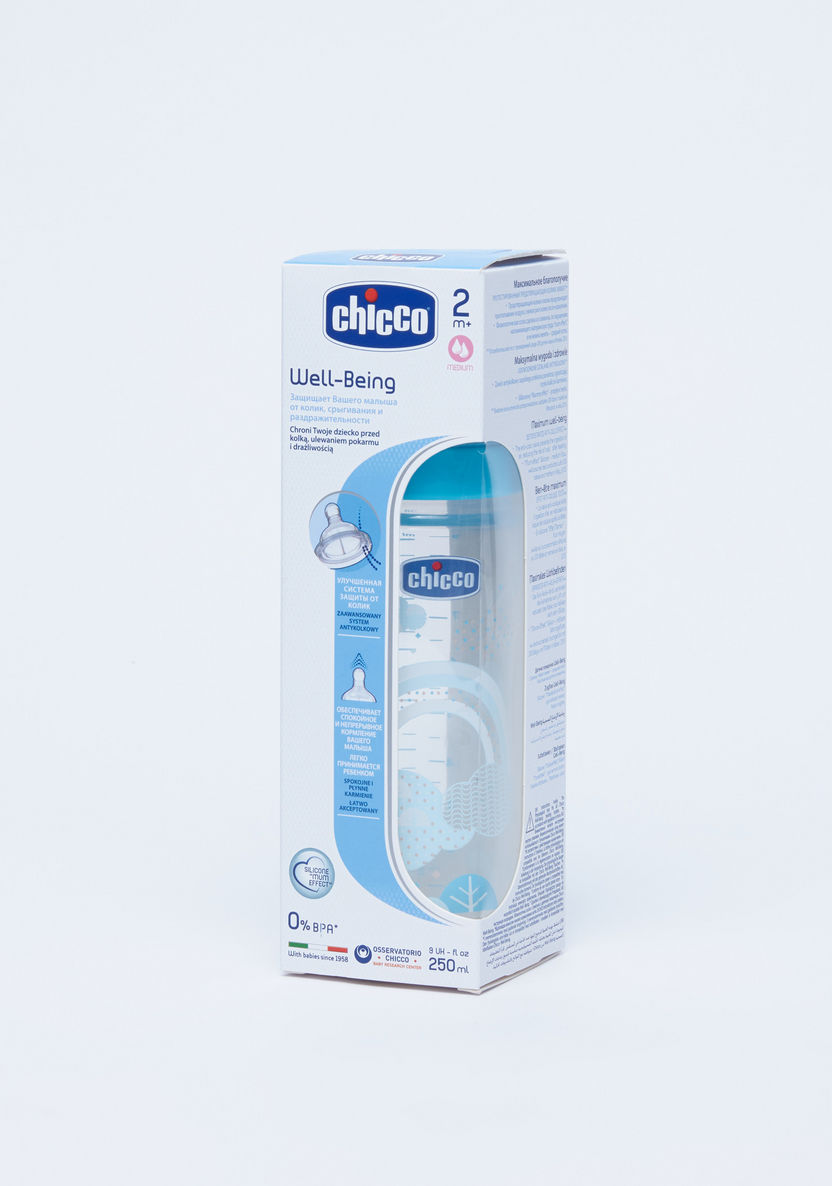Chicco Printed Feeding Bottle  - 250 ml-Bottles and Teats-image-3