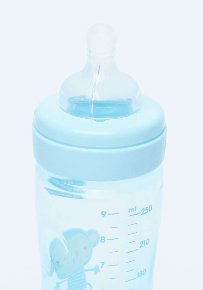 Chicco Printed Feeding Bottle - 250 ml-Bottles and Teats-image-1