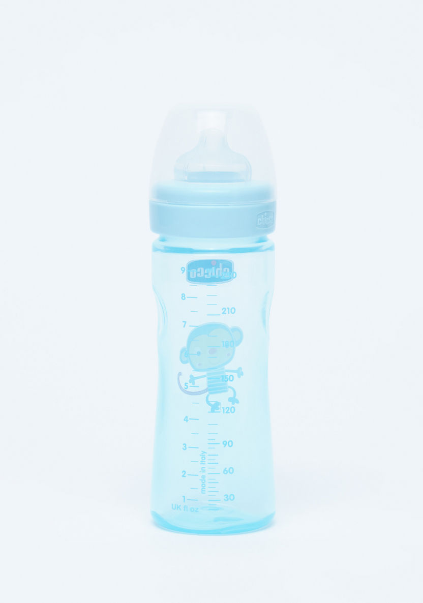 Chicco Printed Feeding Bottle - 250 ml-Bottles and Teats-image-2