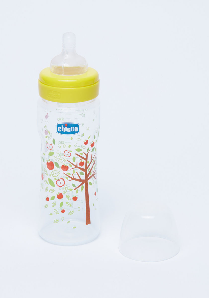 Chicco Printed Feeding Bottle - 330 ml-Bottles and Teats-image-0