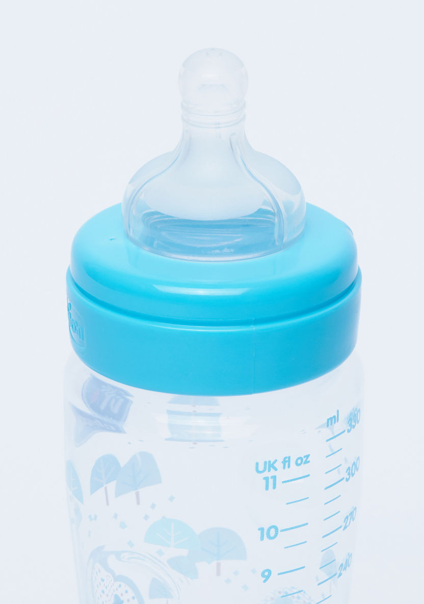 Chicco Well Being Feeding Bottle - 330 ml-Bottles and Teats-image-1