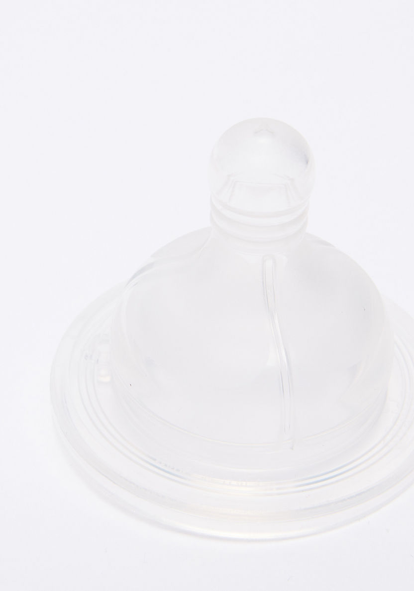 Chicco Feeding Bottle Nipple - Set of 2-Bottles and Teats-image-2