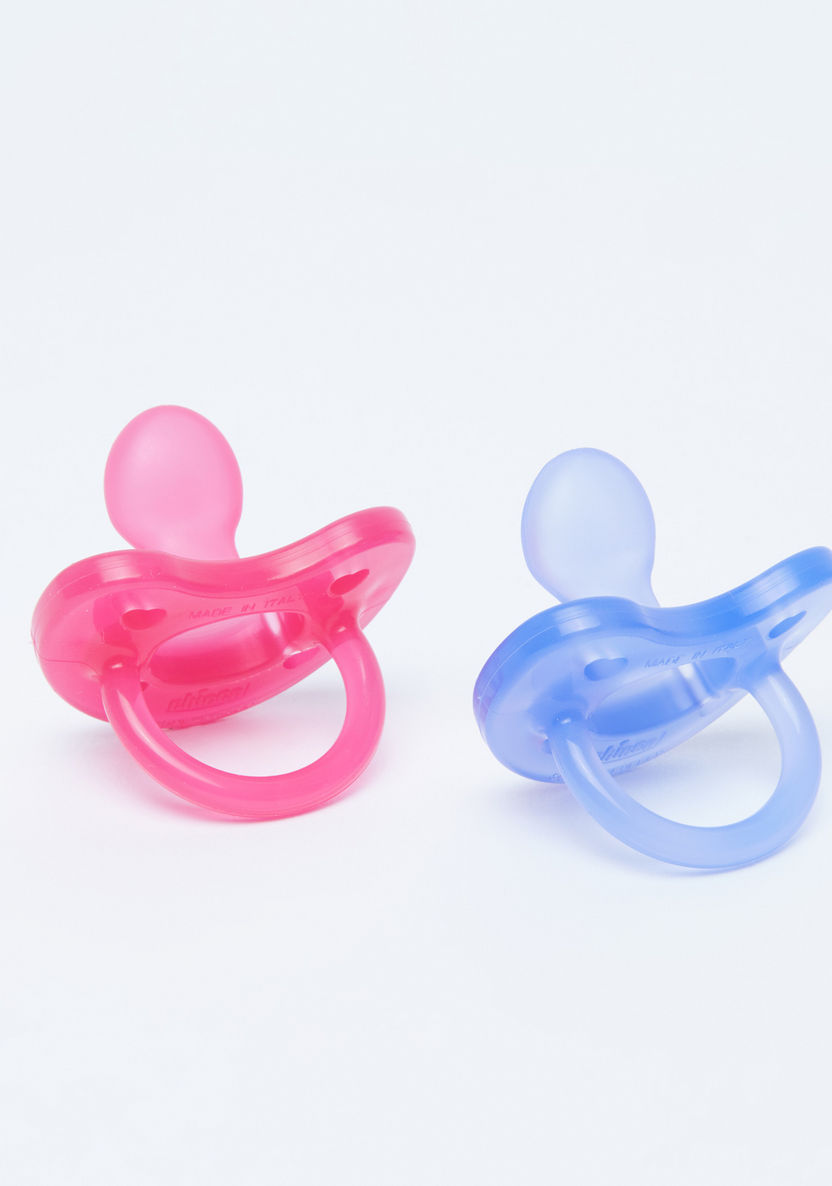 Chicco Soother with Handle - Set of 2-Pacifiers-image-1