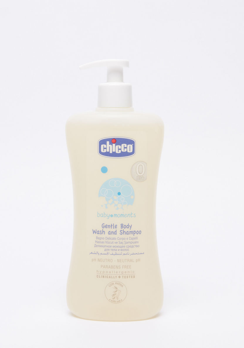 Chicco Gentle Body Wash and Shampoo - 500 ml-Skin Care-image-0