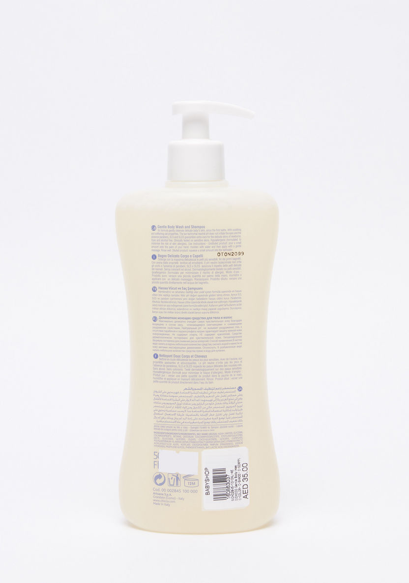 Chicco Gentle Body Wash and Shampoo - 500 ml-Skin Care-image-1