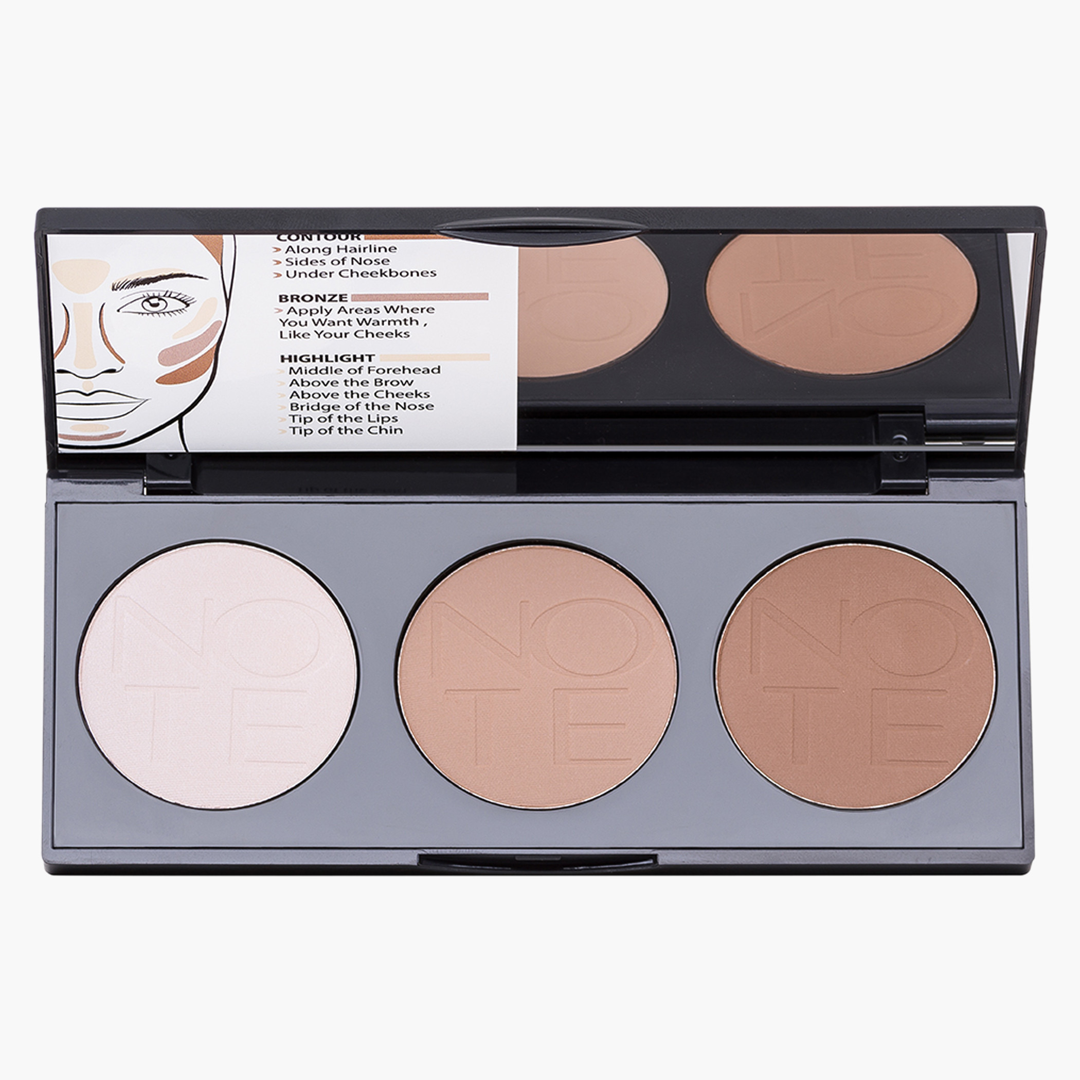 Note Perfecting Contouring Powder Palette-beautyandpersonalcare-makeup-face-contour-image-1