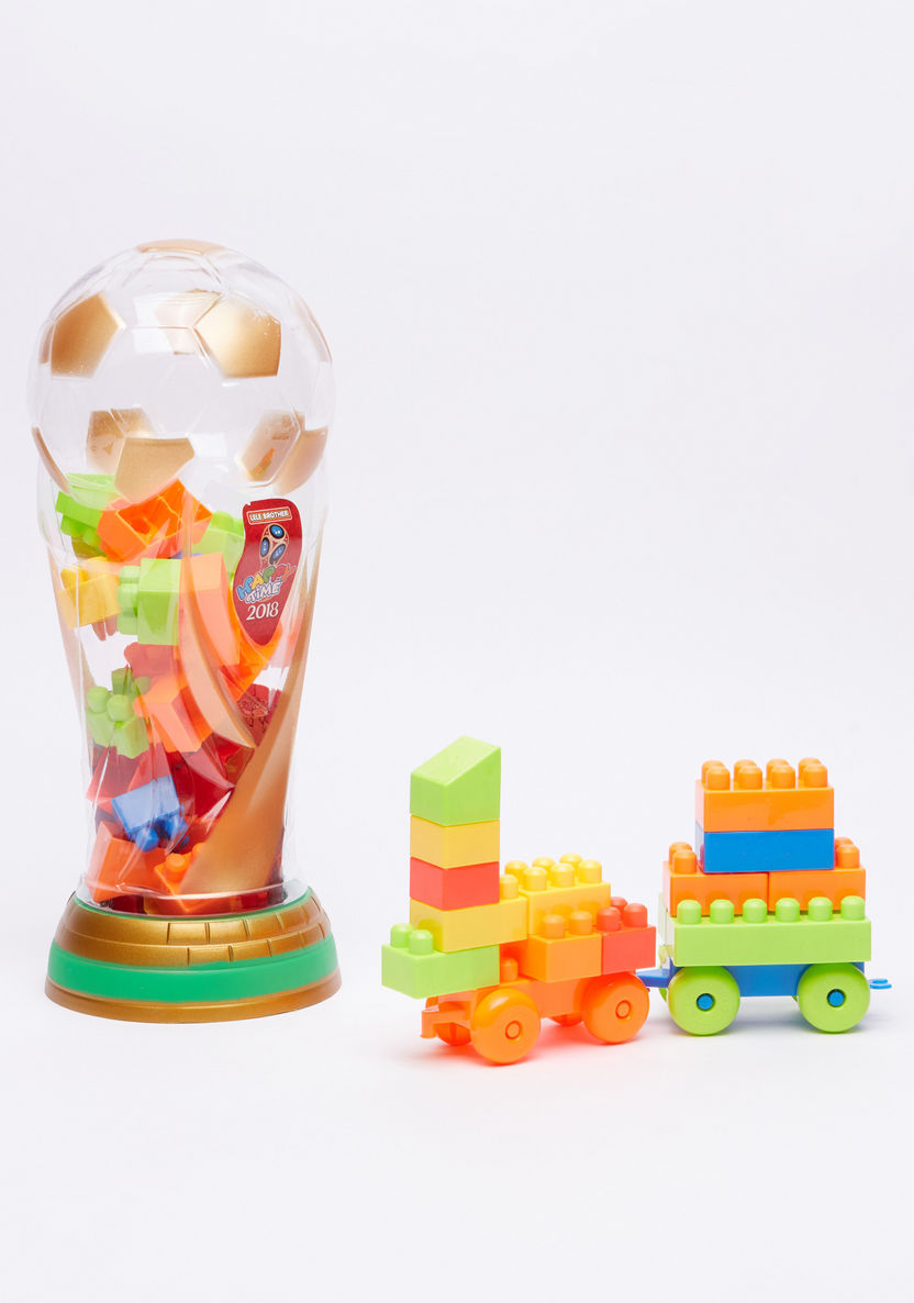 World Cup 40-Piece Building Blocks Set-Blocks%2C Puzzles and Board Games-image-1