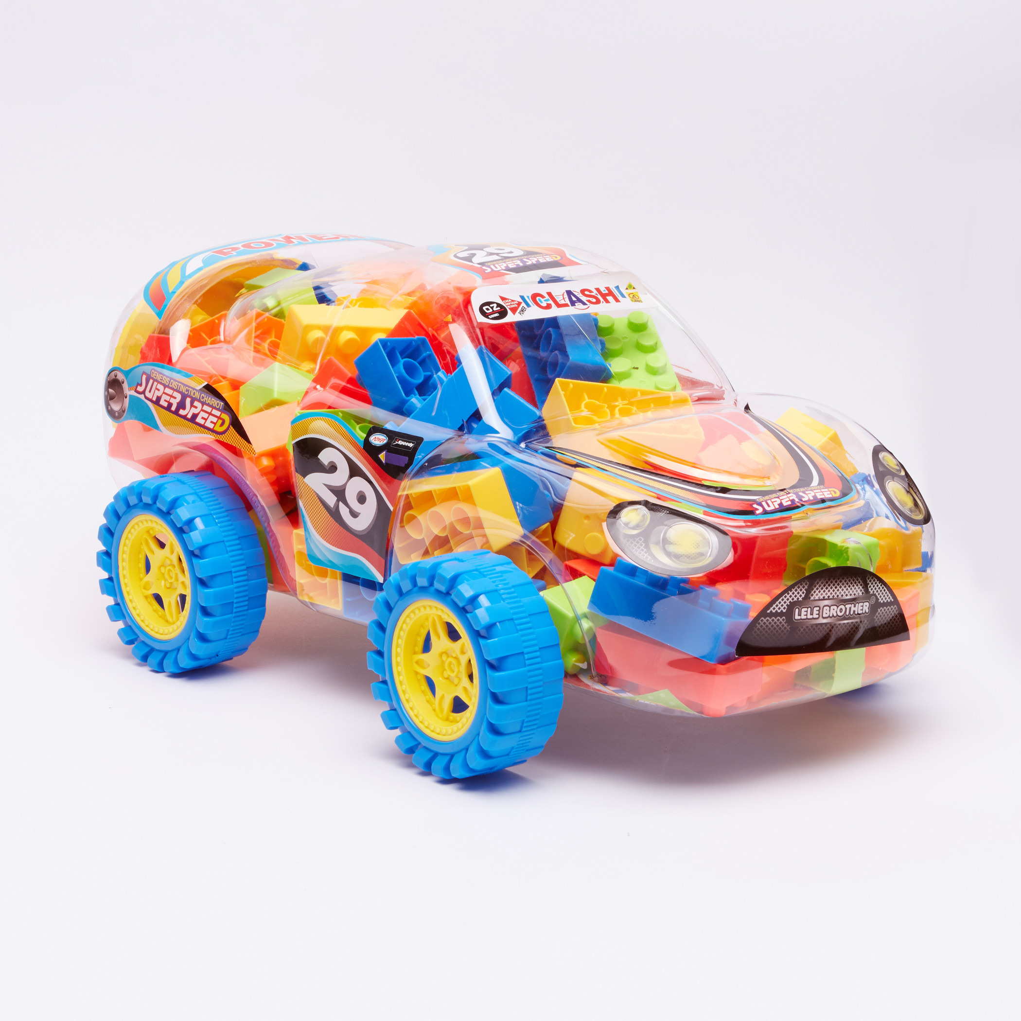 Super Sports Car Building Blocks Playset-toys-blocksandpuzzles-image-1