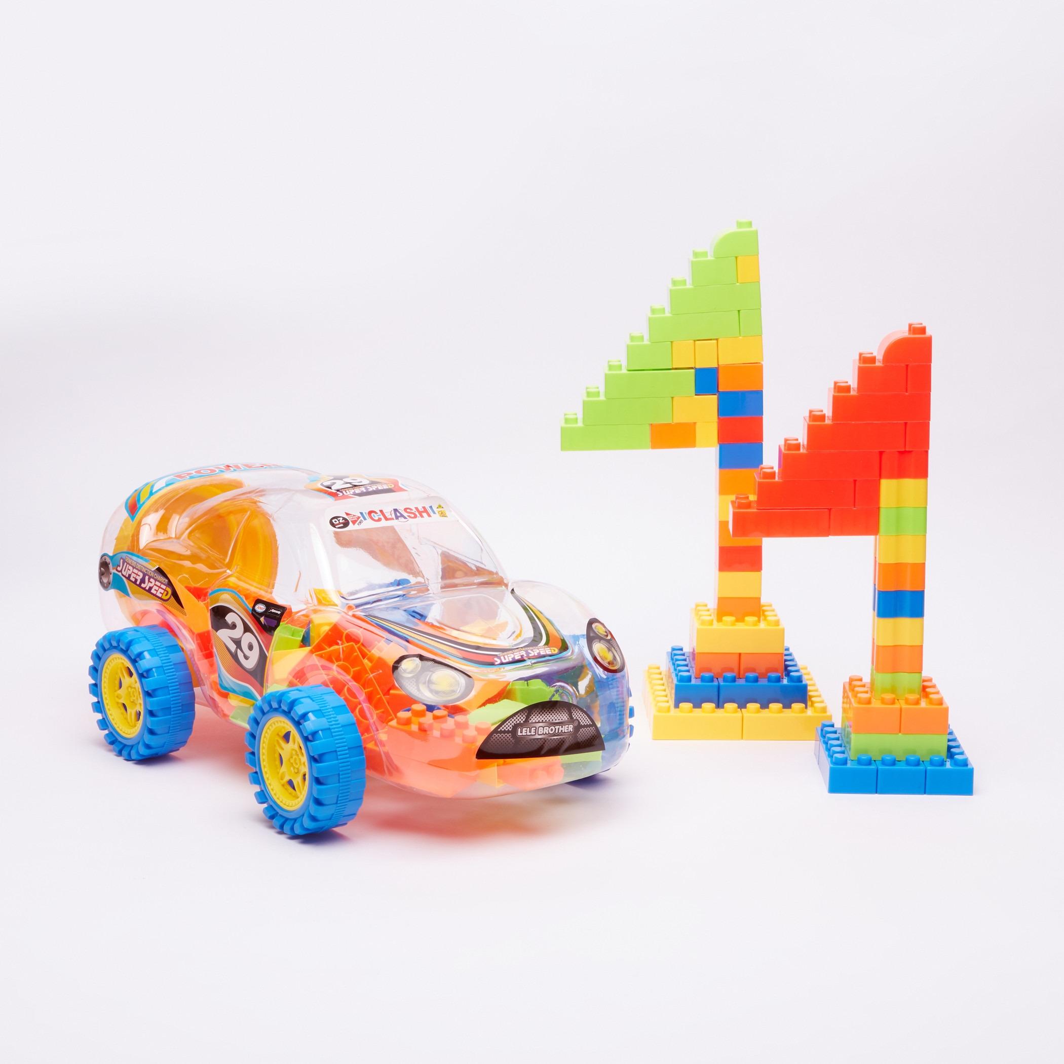 Super Sports Car Building Blocks Playset-toys-blocksandpuzzles-image-2