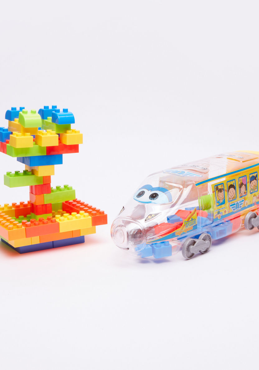 Fast Train Building Blocks Playset-Blocks%2C Puzzles and Board Games-image-1