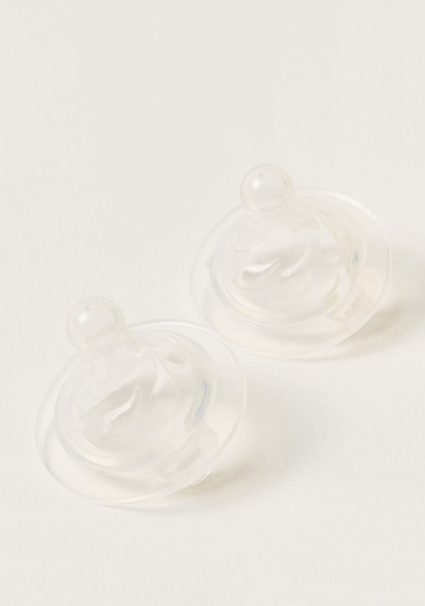 Juniors Anti-Colic Wide Neck Teat - Set of 2-Bottles and Teats-image-0