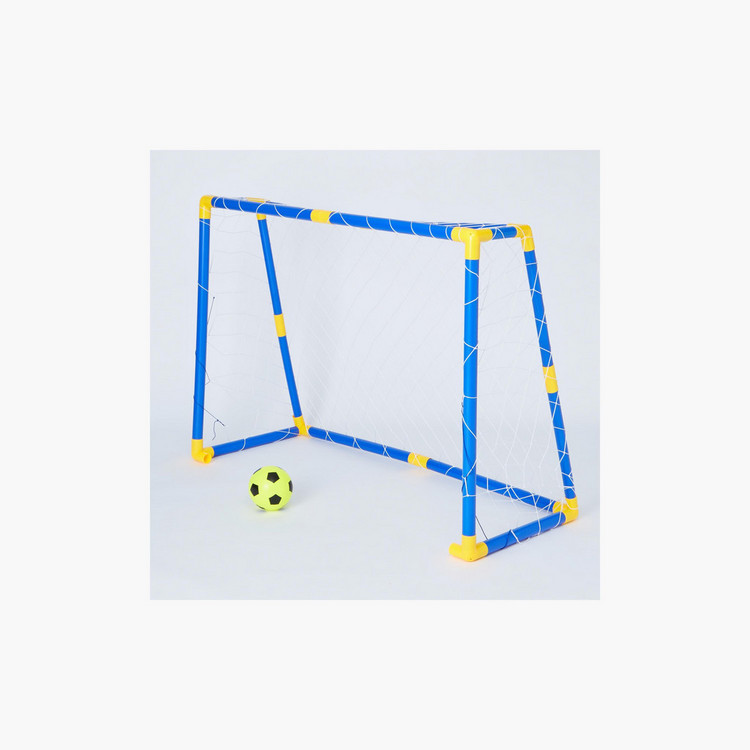 Juniors Deluxe Soccer Goal Playset