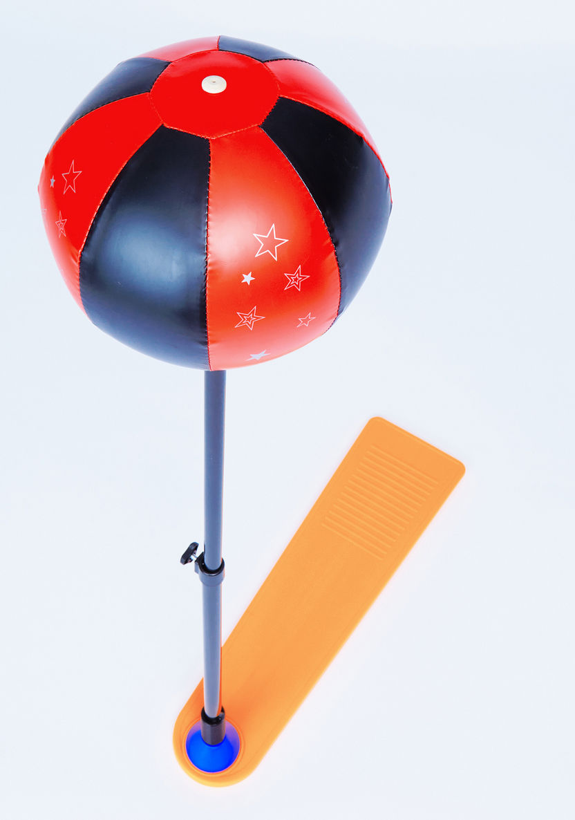Juniors Punching Ball with Stand and Gloves-Outdoor Activity-image-3