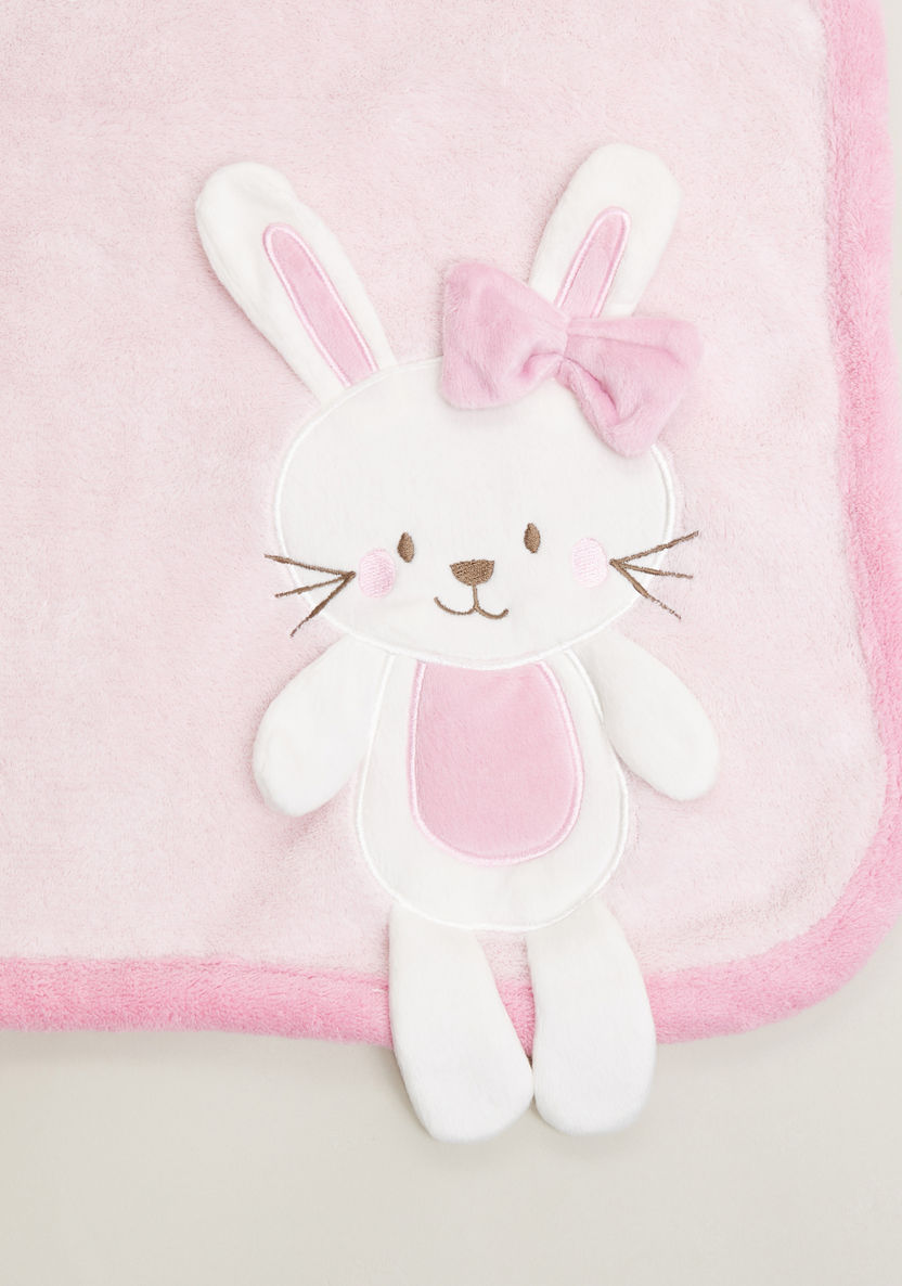 Juniors Coral Fleece Bunny 3D Blanket - 76x102 cms-Blankets and Throws-image-2