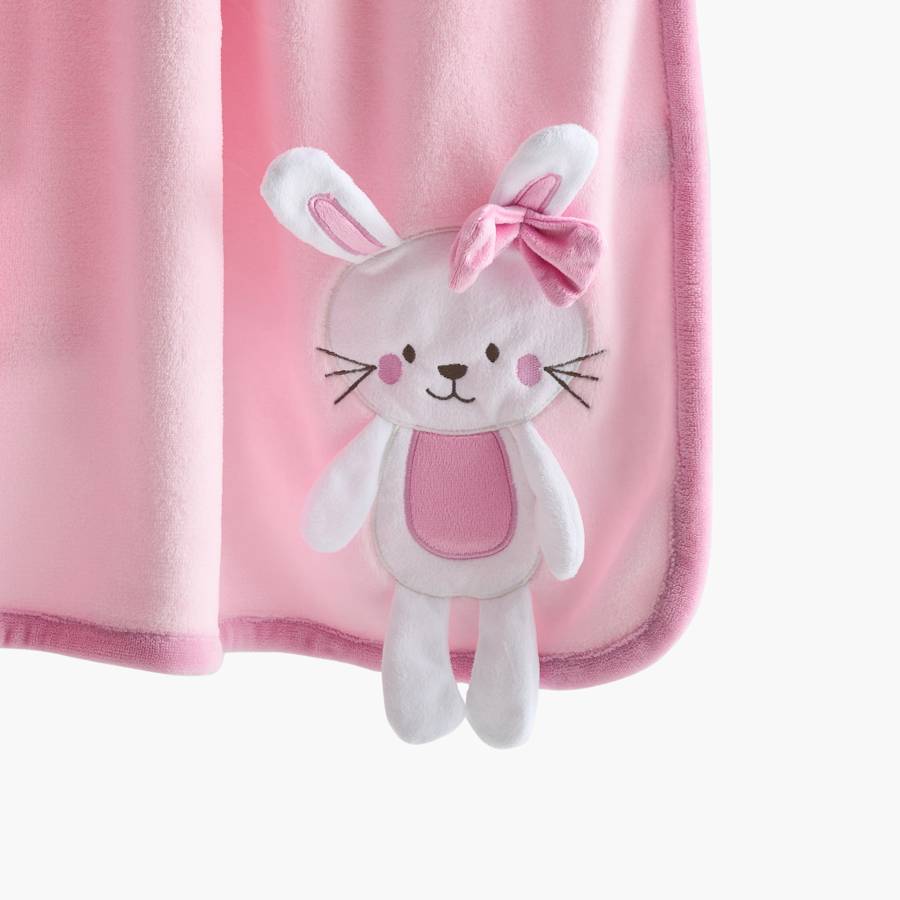 Juniors Coral Fleece Bunny 3D Blanket - 76x102 cms-baby-nursery-blanketsandswaddles-blanketsandquilts-image-4