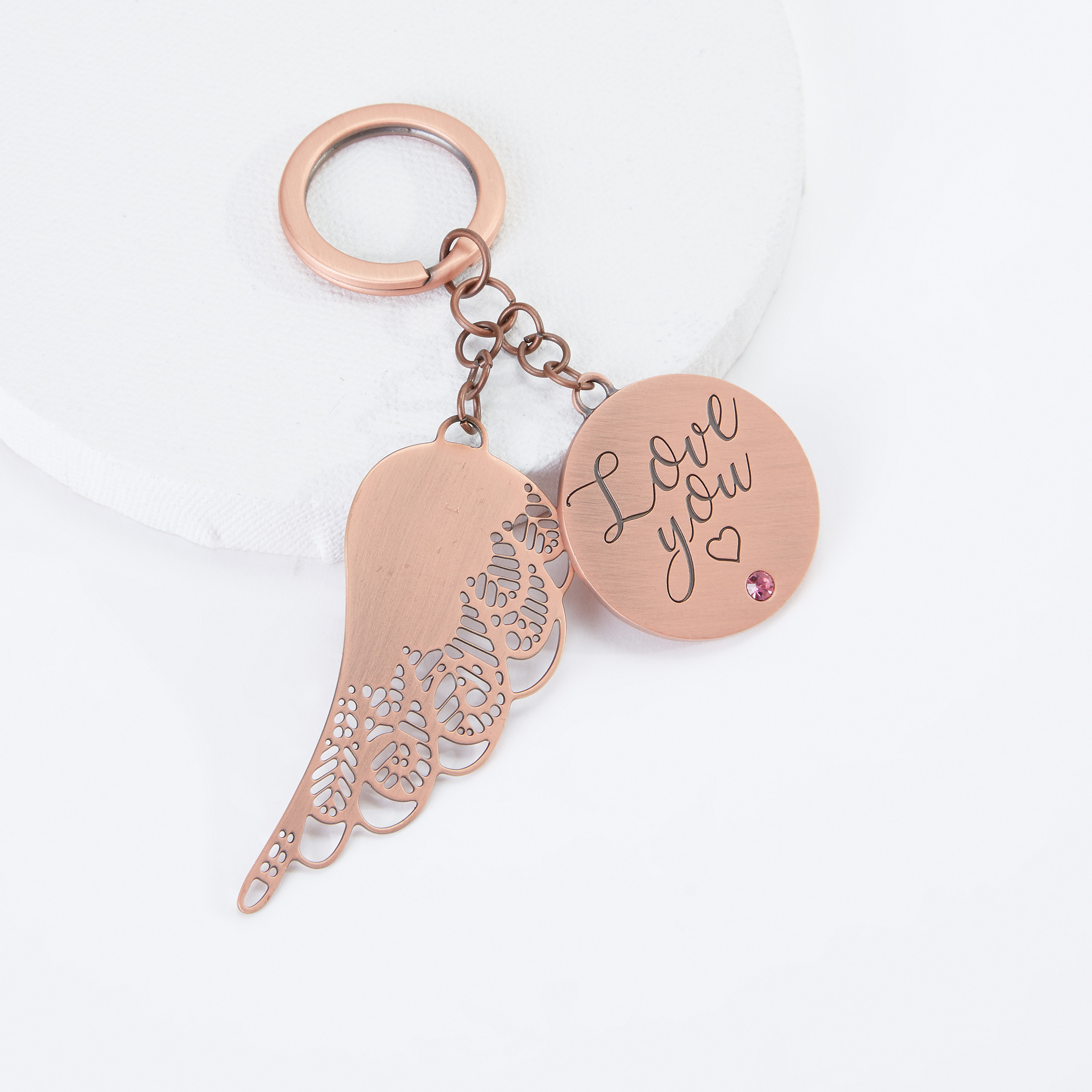 ميدالية مفاتيح معدنية من بورتال إيرد-girls-accessories-keyringsandbagcharms-image-1