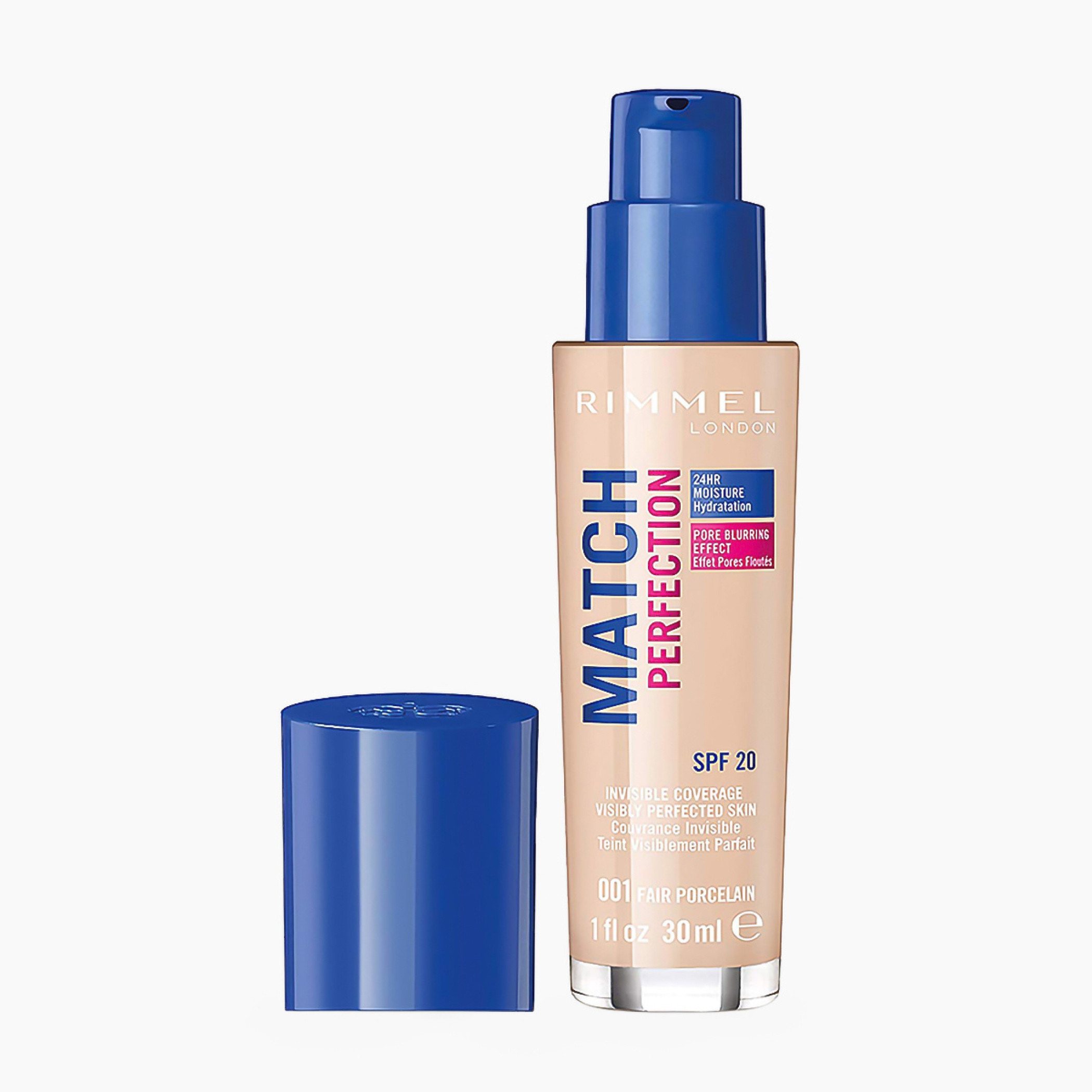 Rimmel match perfection deals blurring effect foundation