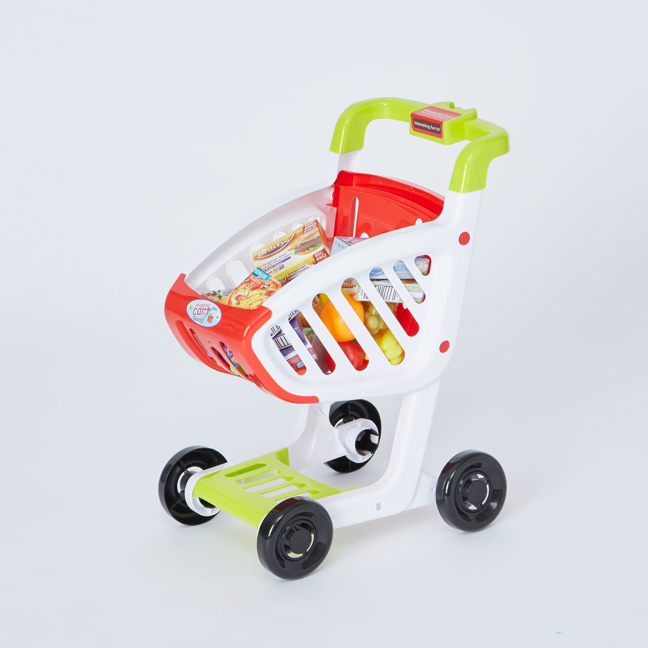 Kids plastic shopping cart online