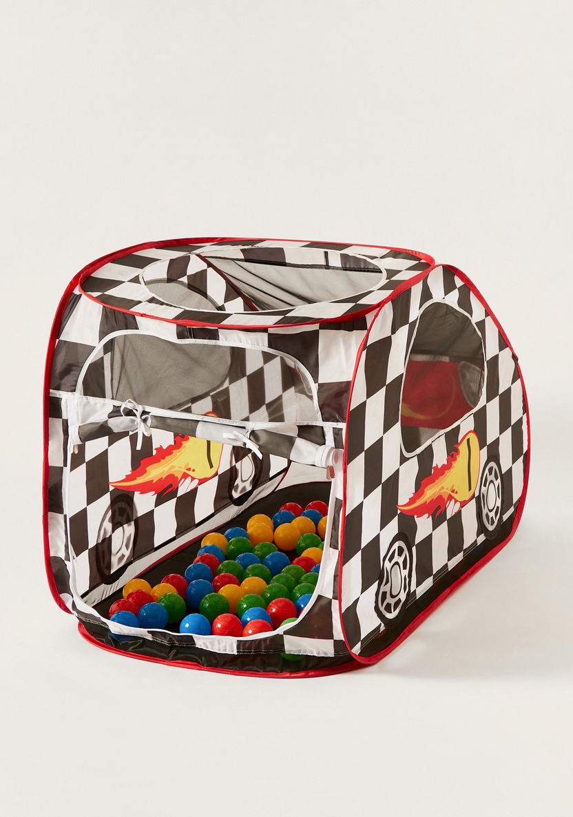 Juniors Printed Mini Van Tent with 100 Colour Balls-Outdoor Activity-image-3