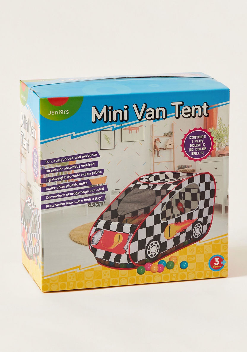 Juniors Printed Mini Van Tent with 100 Colour Balls-Outdoor Activity-image-5