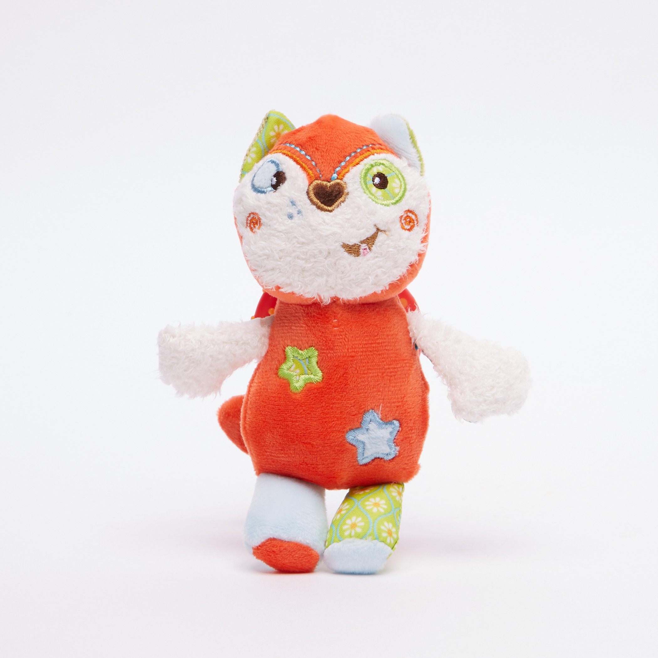 Giggles Fox Rattle with Vibration-toys-babyandtoddlertoys-rattlesandteethers-image-1