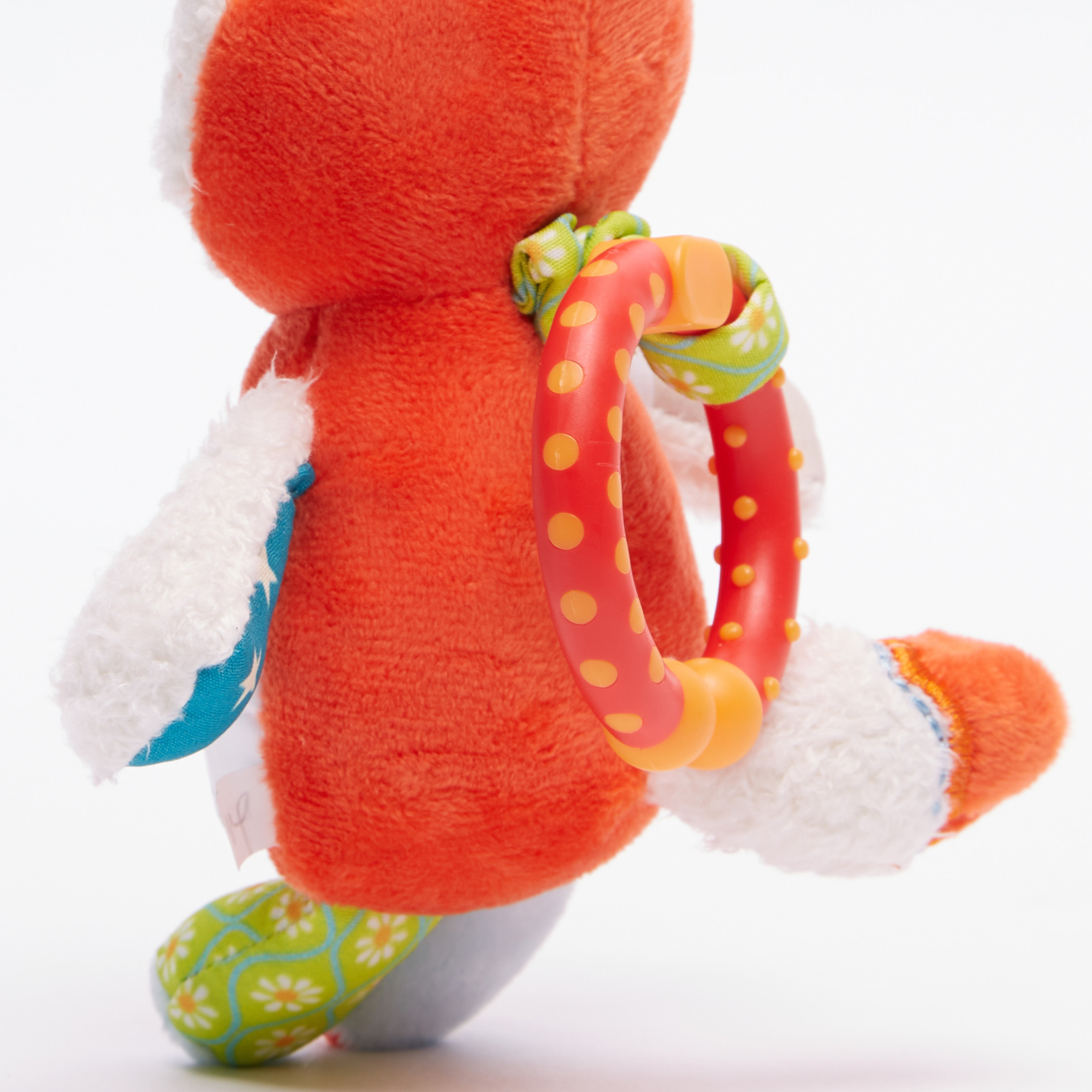 Giggles Fox Rattle with Vibration-toys-babyandtoddlertoys-rattlesandteethers-image-2
