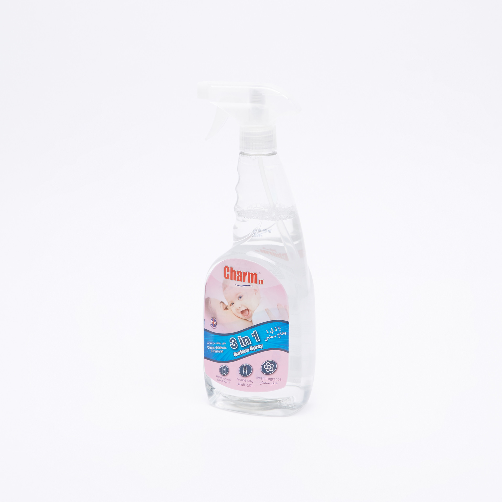 رذاذ للأسطح 3 في 1 من شارمم - 750 مل-baby-feeding-cleaningliquids-image-1