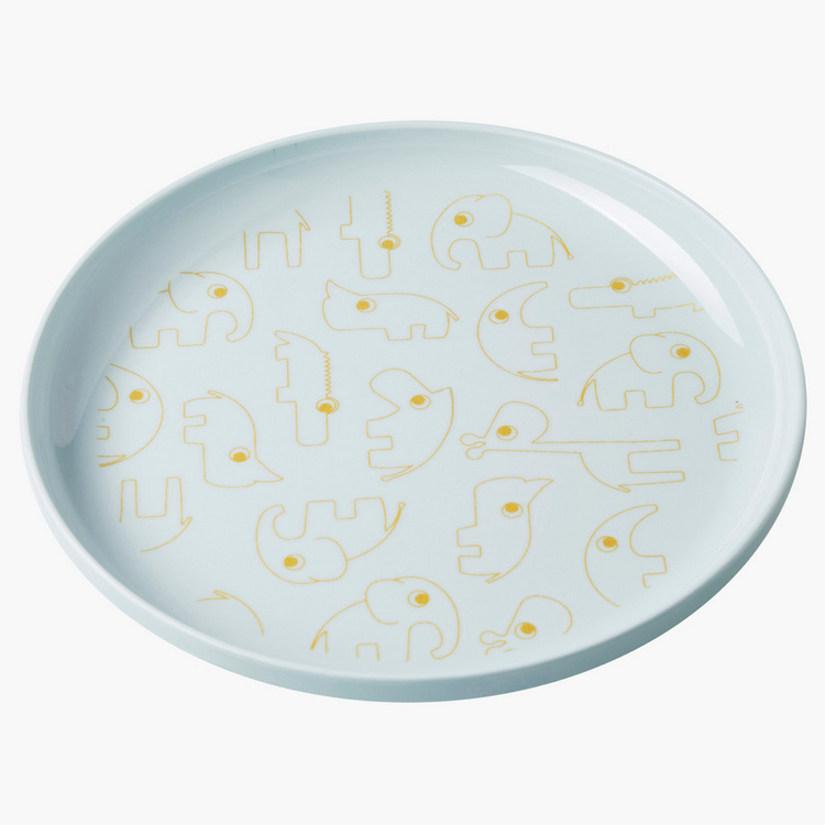 Done by Deer Printed Dinner Plate