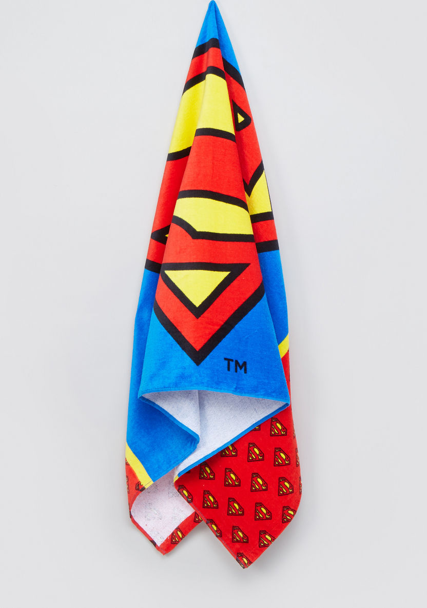 Superman Printed Beach Towel-Towels and Flannels-image-1