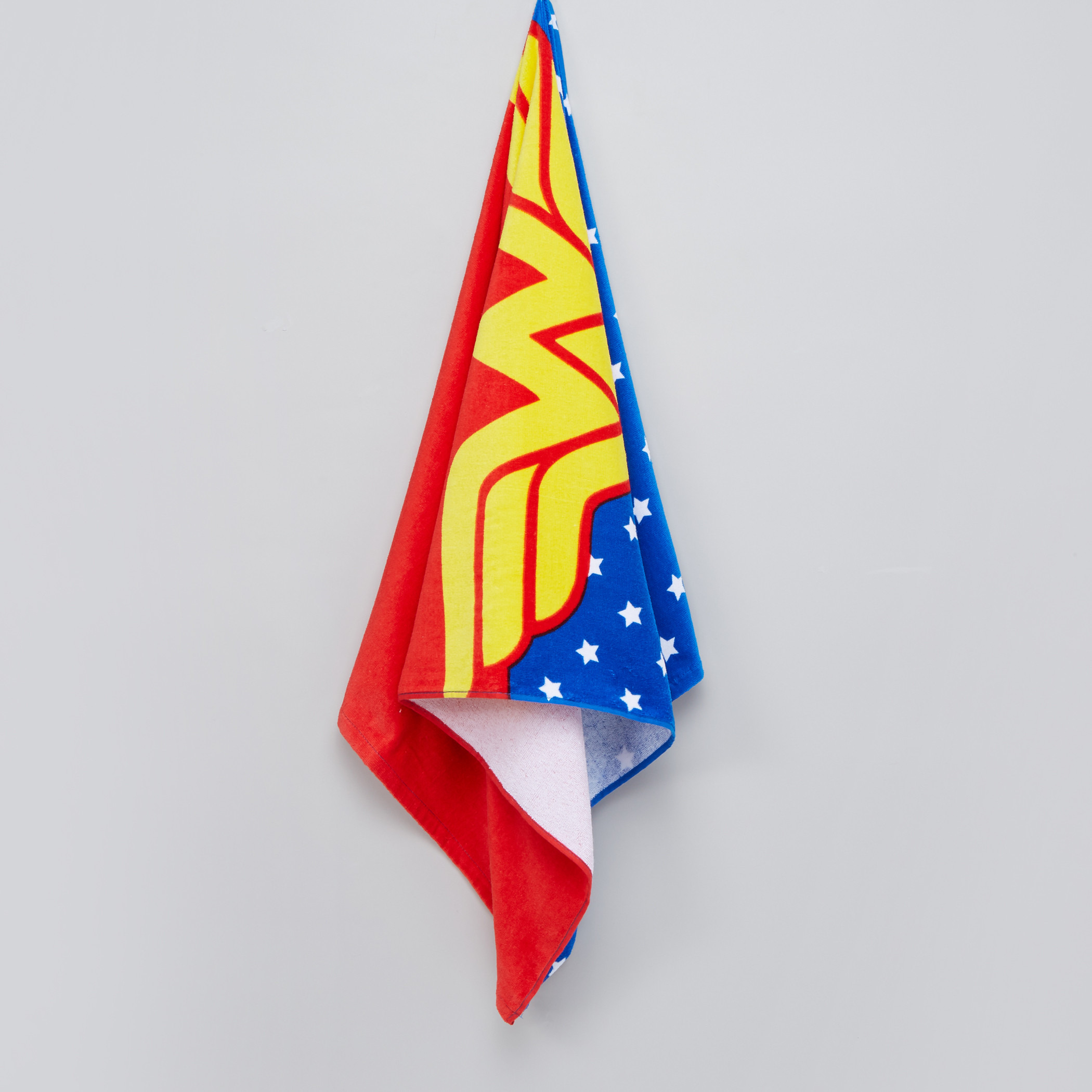 Wonder Woman Printed Beach Towel-baby-bathandcare-towels-image-2