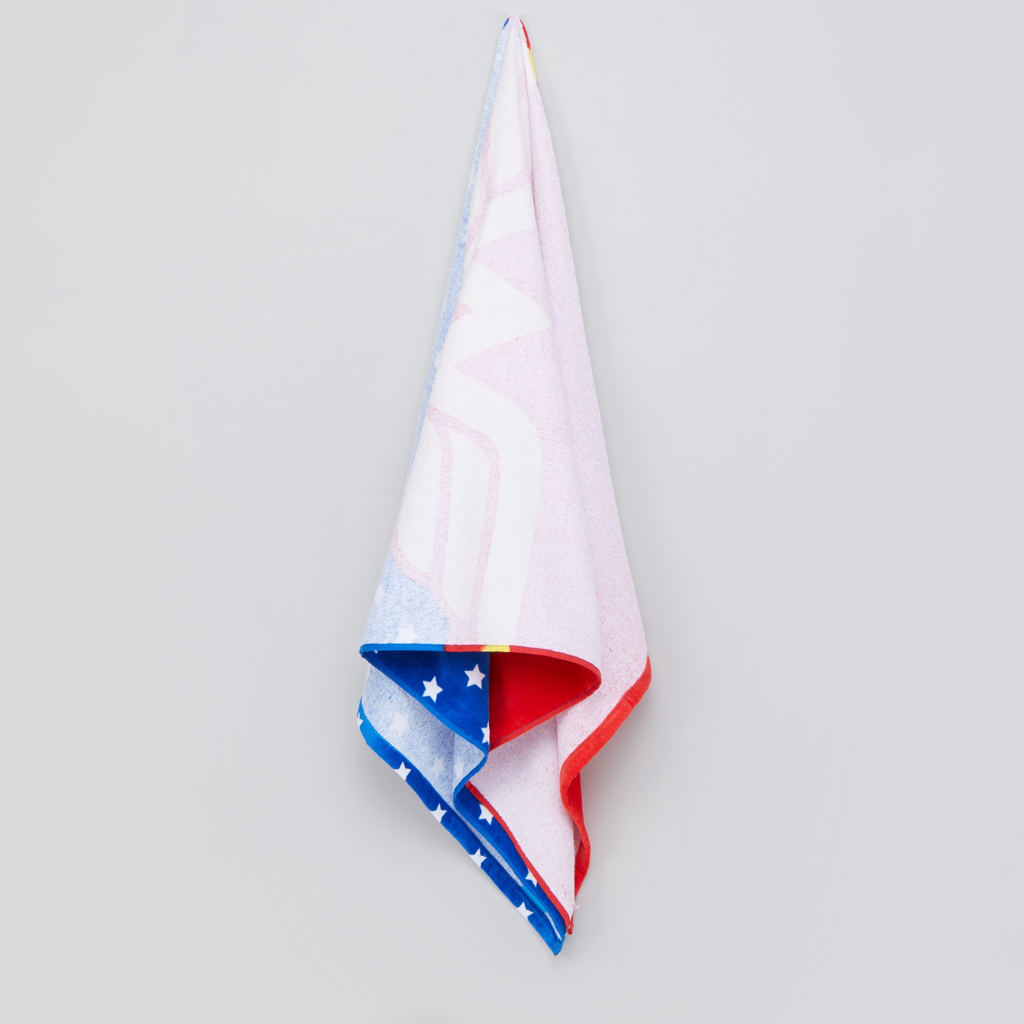Wonder Woman Printed Beach Towel-baby-bathandcare-towels-image-4