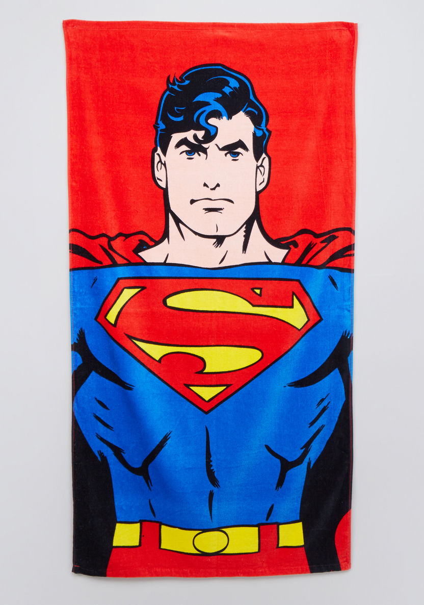 Superman Printed Towel-Towels and Flannels-image-0