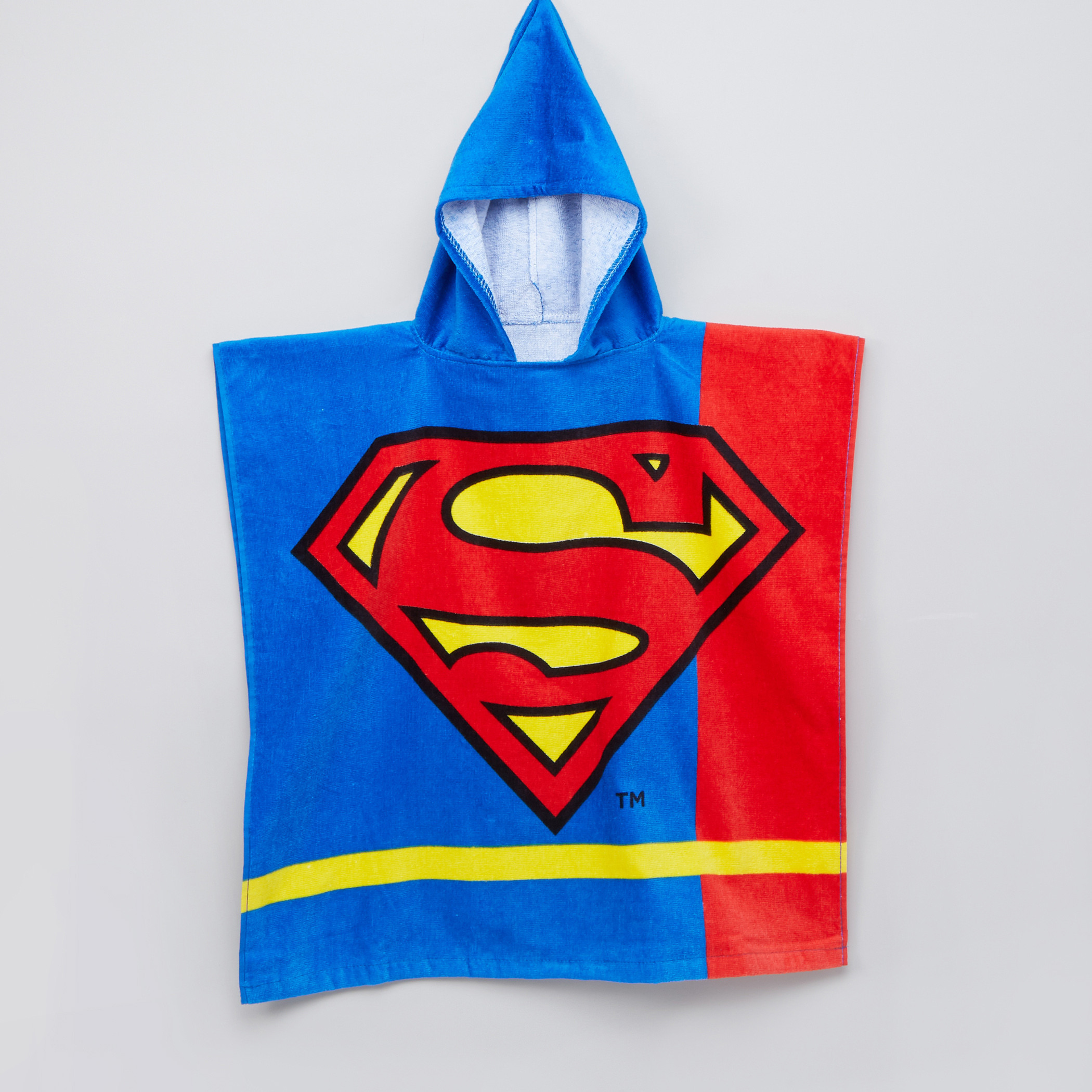 Superman fashion hooded towel