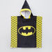 Batman Printed Poncho Towel with Hood-Towels and Flannels-thumbnail-2