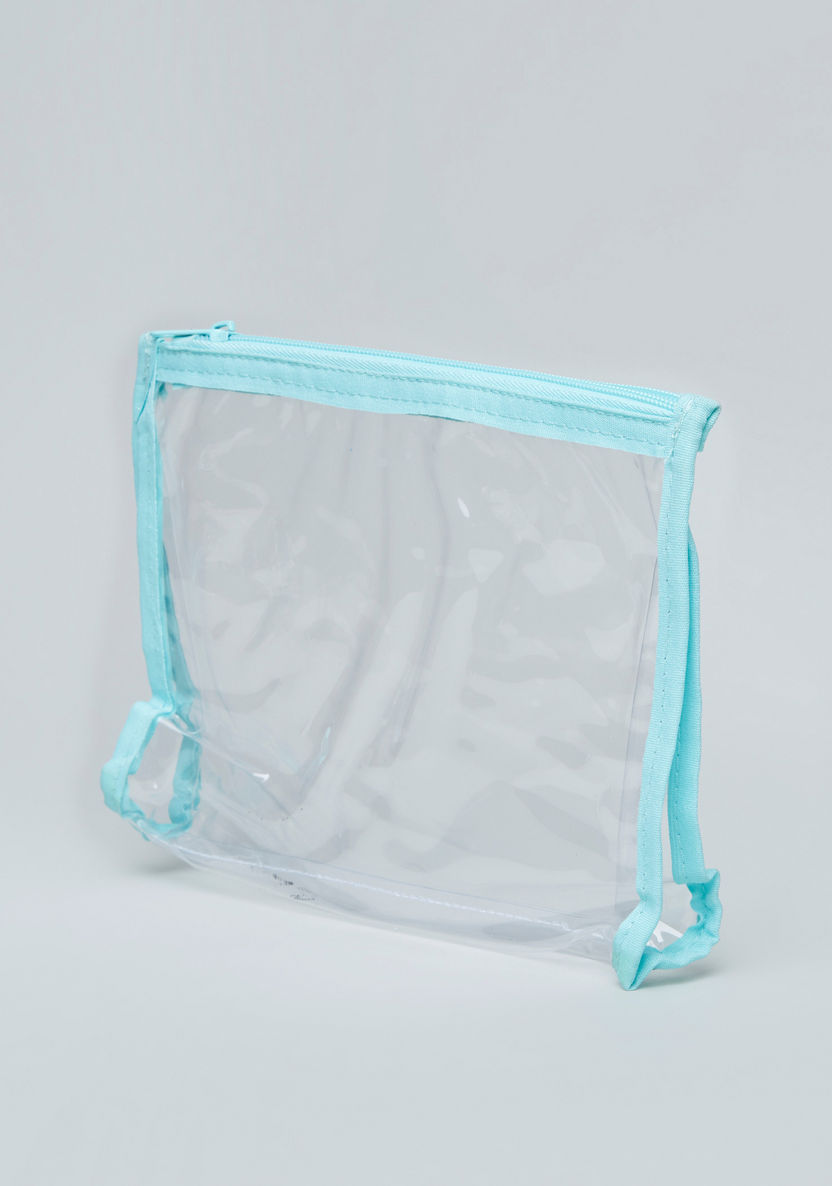 See-Through Travel Bag with Zip Closure-Bags and Backpacks-image-0