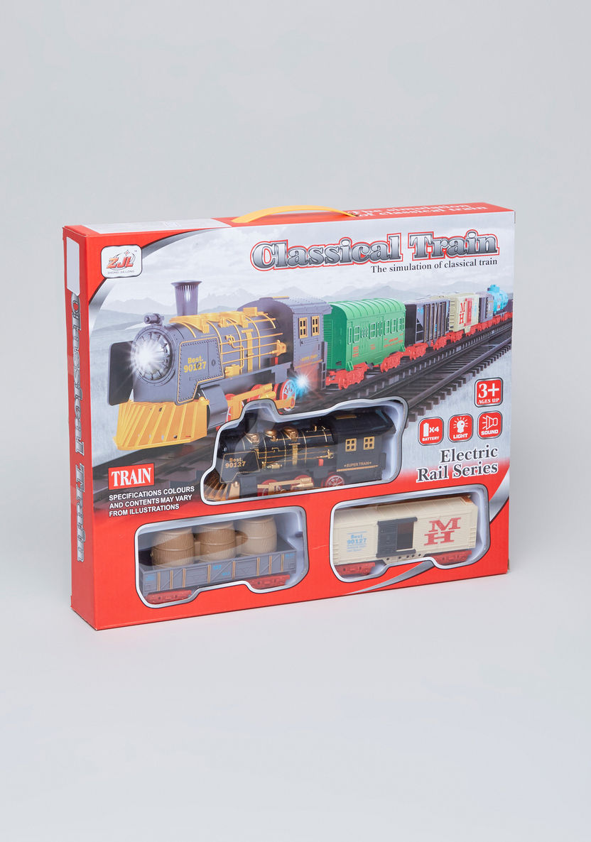 Classical Train Playset-Scooters and Vehicles-image-0