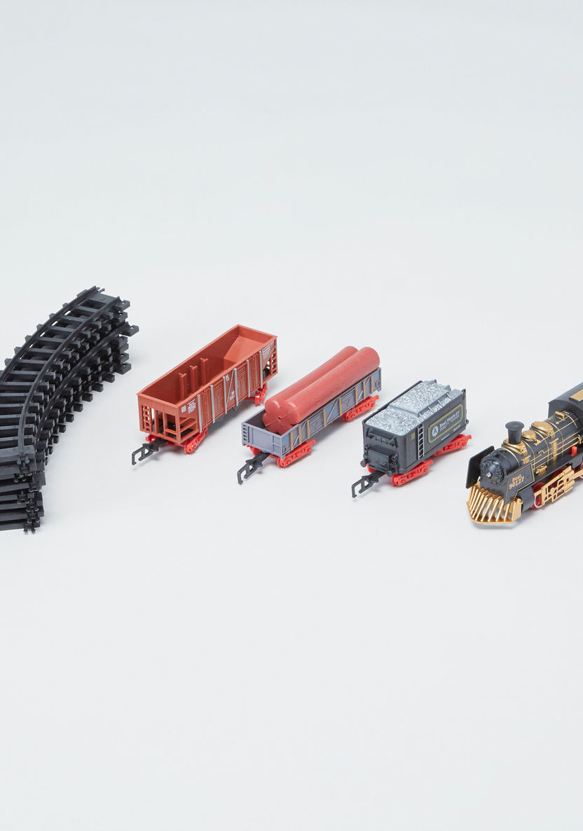 Classical Train Track Playset-Scooters and Vehicles-image-1