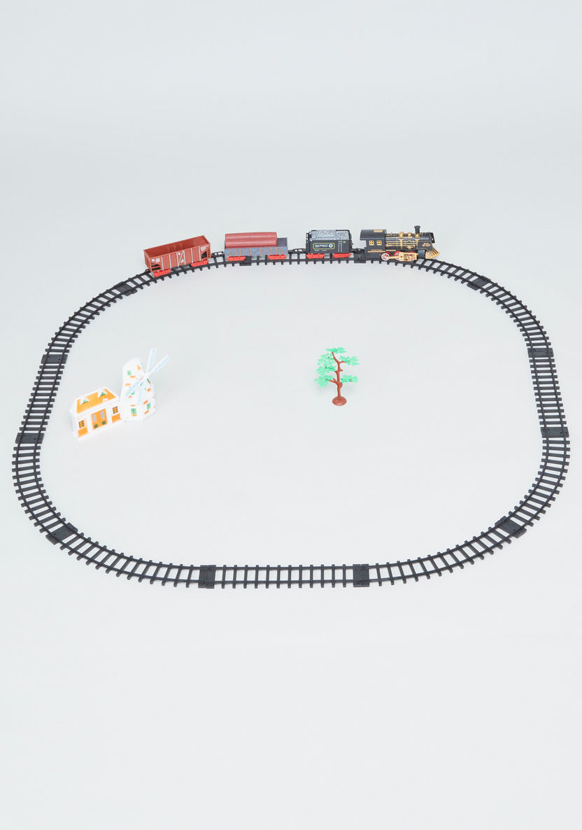 Classical Train Track Playset-Scooters and Vehicles-image-2