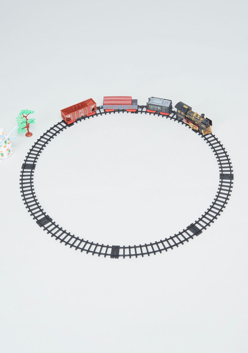 Classical Train Track Playset-Scooters and Vehicles-image-3