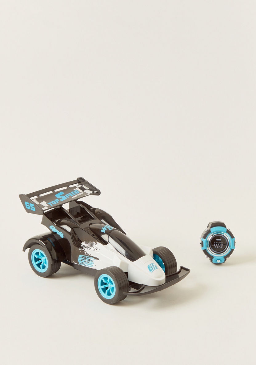 Remote Controlled 24 GHz Monster Buggy Toy Car with Voice Command-Remote Controlled Cars-image-0