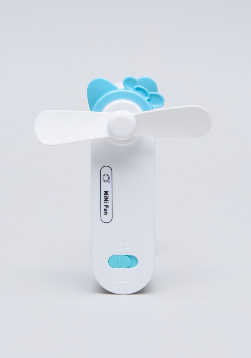 Q Mini Rechargeable Folded Fan.-Novelties and Collectibles-image-0