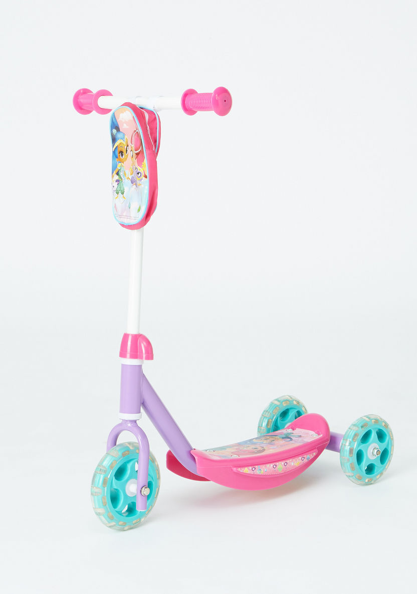 Shimmer and Shine Printed 3-Wheel Scooter-Bikes and Ride ons-image-0