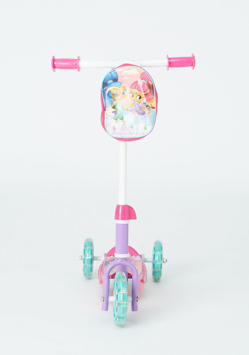 Shimmer and Shine Printed 3-Wheel Scooter-Bikes and Ride ons-image-1