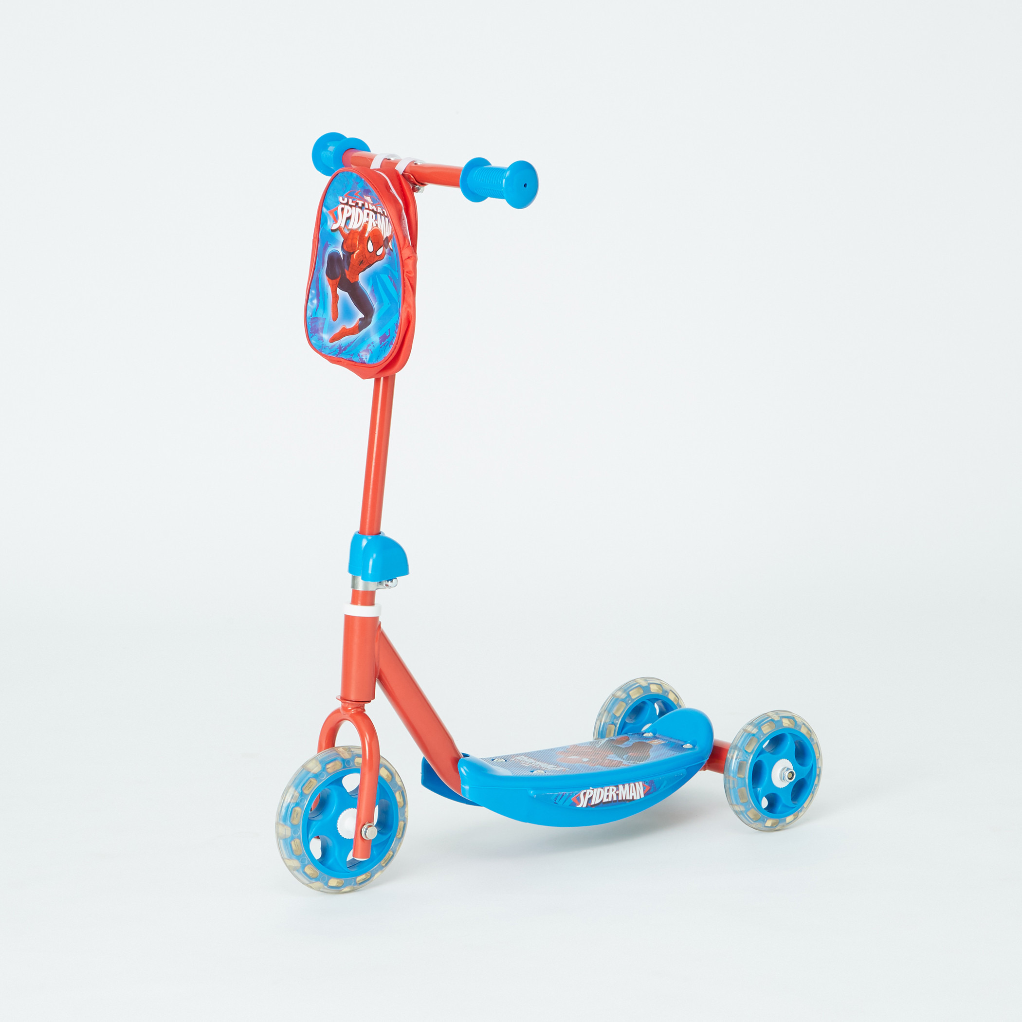 MoVe Spider-Man Folding Inline Scooter With Light Up Wheels