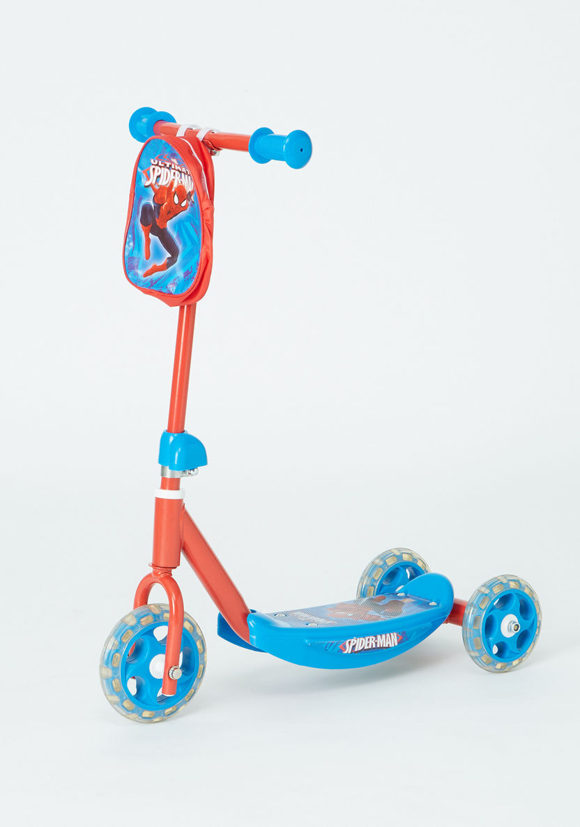Spider-Man Printed 3-Wheel Scooter-Bikes and Ride ons-image-0